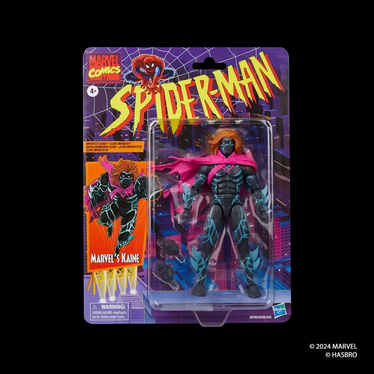 Spider-Man Marvel Legends Retro Collection Marvel's Kaine Action Figure (Hasbro)