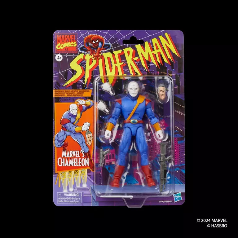 Spider-Man Marvel Legends Retro Collection Chameleon Action Figure