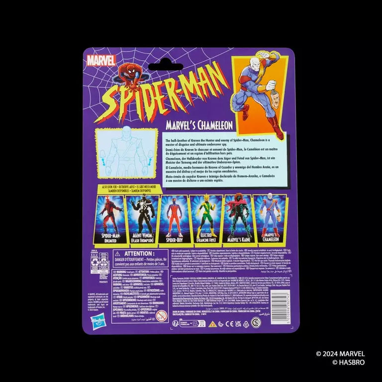 Spider-Man Marvel Legends Retro Collection Chameleon Action Figure