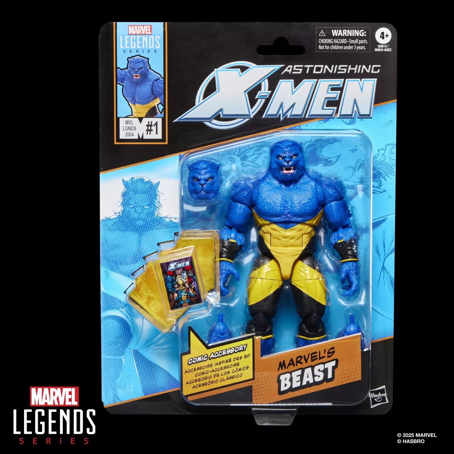 🔥PRESALE🔥The Astonishing X-Men Marvel Legends Marvel's Beast Action Figure (Hasbro)