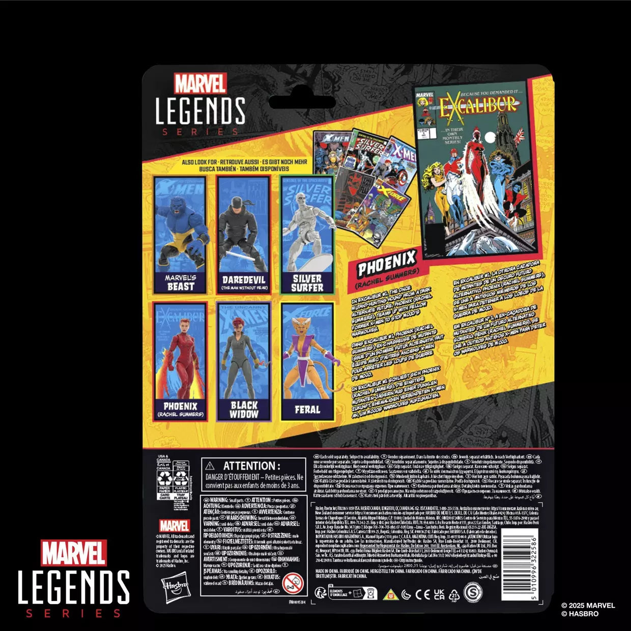 🔥PRESALE🔥Excalibur #1 Marvel Legends Phoenix (Rachel Summers) Action Figure (Hasbro)