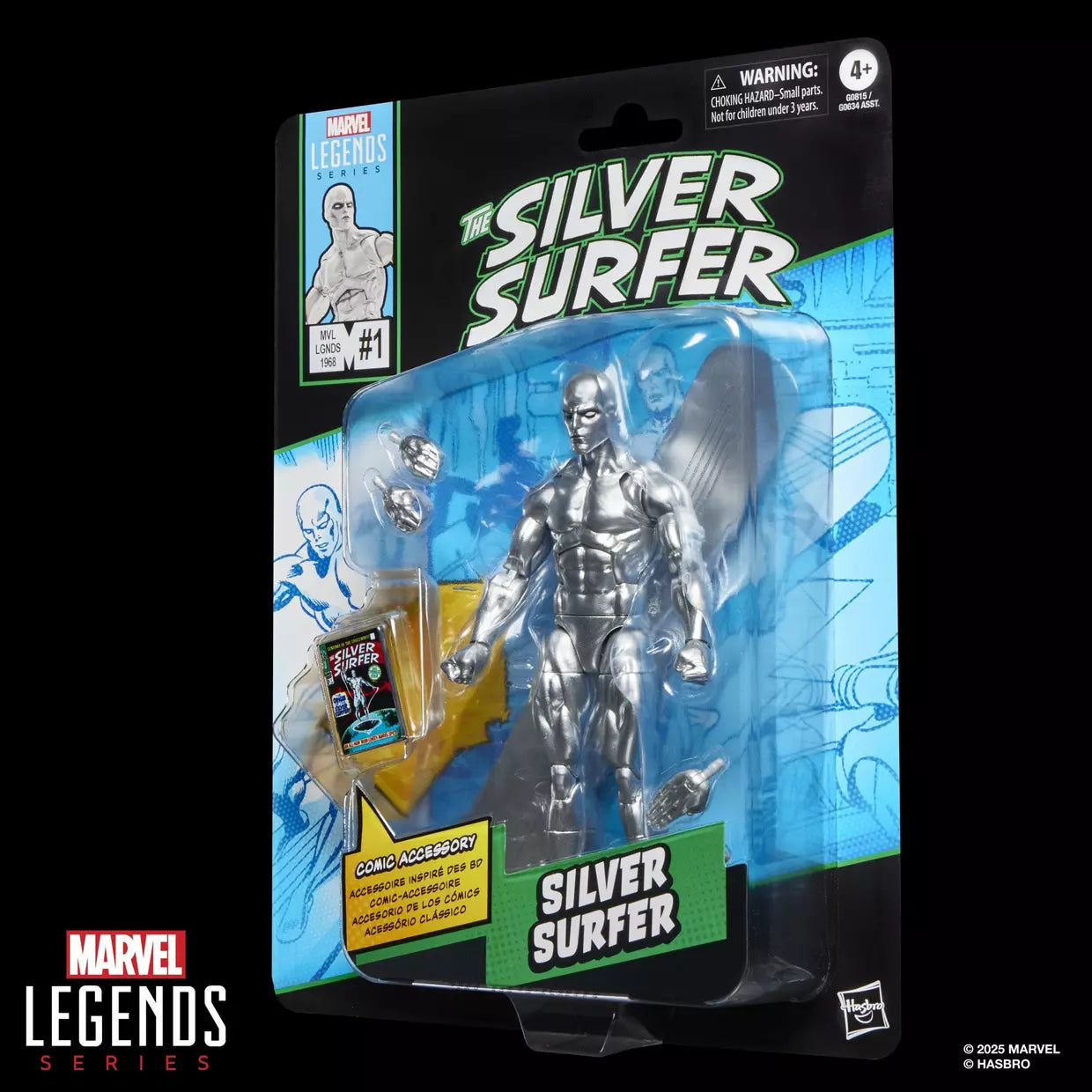 🔥PRESALE🔥Silver Surfer #1 Marvel Legends Silver Surfer Action Figure (Hasbro)