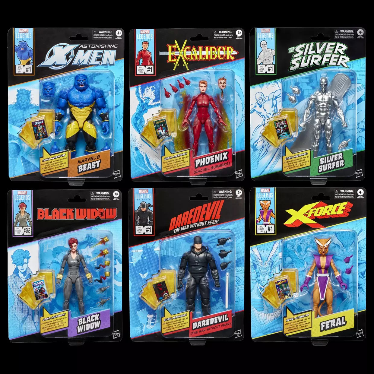 🔥PRESALE🔥Marvel Legends Comics-Inspired 6-Inch Action Figures Wave 2 Case of 6 (Hasbro)