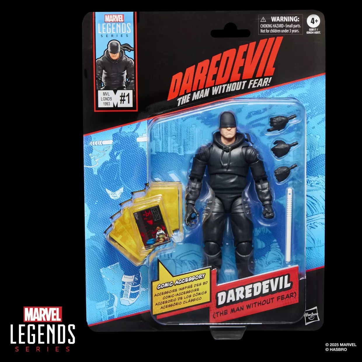 🔥PRESALE🔥Daredevil: The Man Without Fear Marvel Legends Daredevil Action Figure (Hasbro)