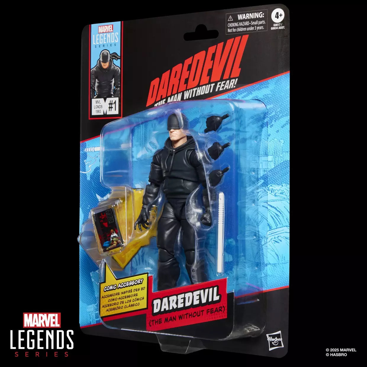 🔥PRESALE🔥Daredevil: The Man Without Fear Marvel Legends Daredevil Action Figure (Hasbro)