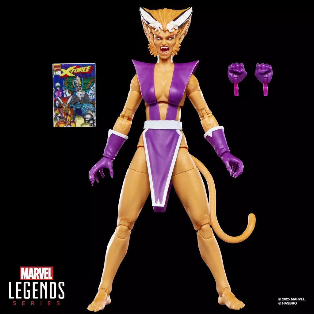 X-Force #1 (1991) Marvel Legends Feral Action Figure (Hasbro)