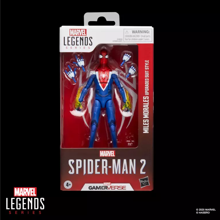 Marvel's Spider-Man 2 Marvel Legends Gamerverse Miles Morales (Upgraded Suit Style) Action Figure (Hasbro)
