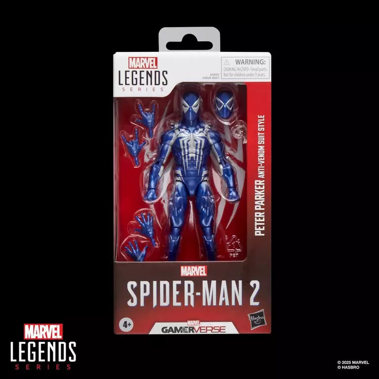 Marvel's Spider-Man 2 Marvel Legends Gamerverse Peter Parker (Anti-Venom Suit Style) Action Figure
