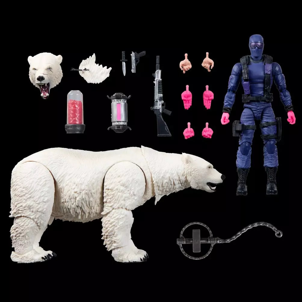 G.I. Joe Classified Series Snake Eyes & Polar Bear Figure Set (Hasbro)