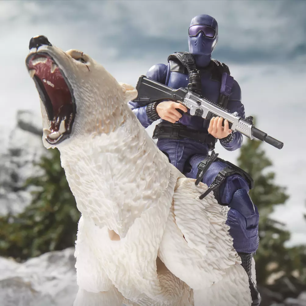 G.I. Joe Classified Series Snake Eyes & Polar Bear Figure Set (Hasbro)