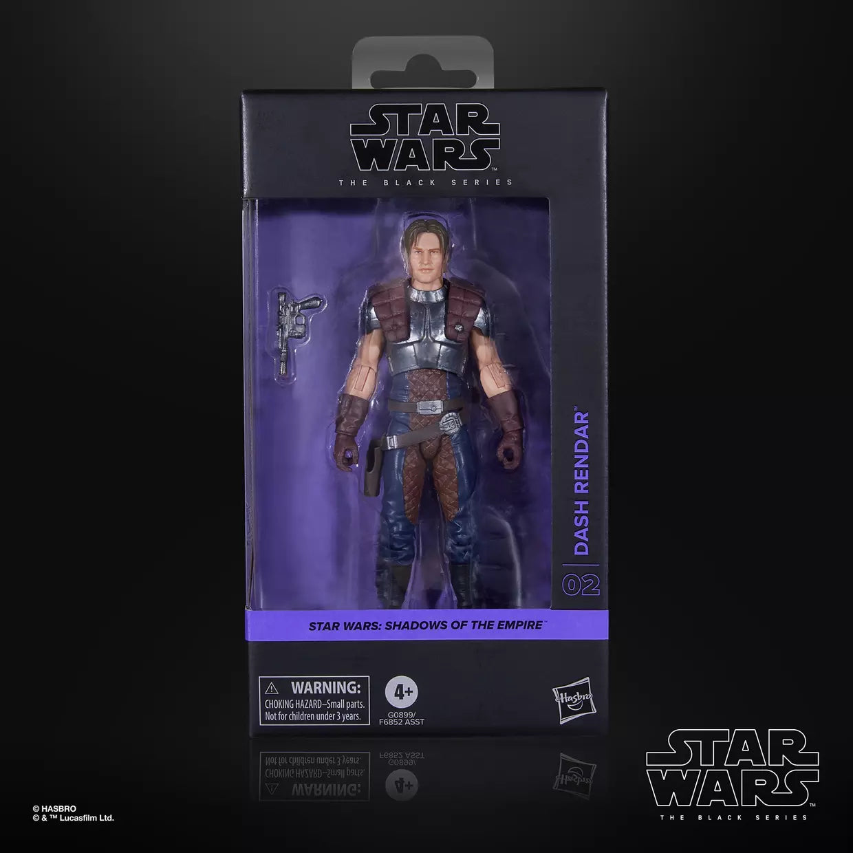Star Wars: The Black Series 6" Dash Rendar (Shadows of the Empire) Action Figure (Hasbro)