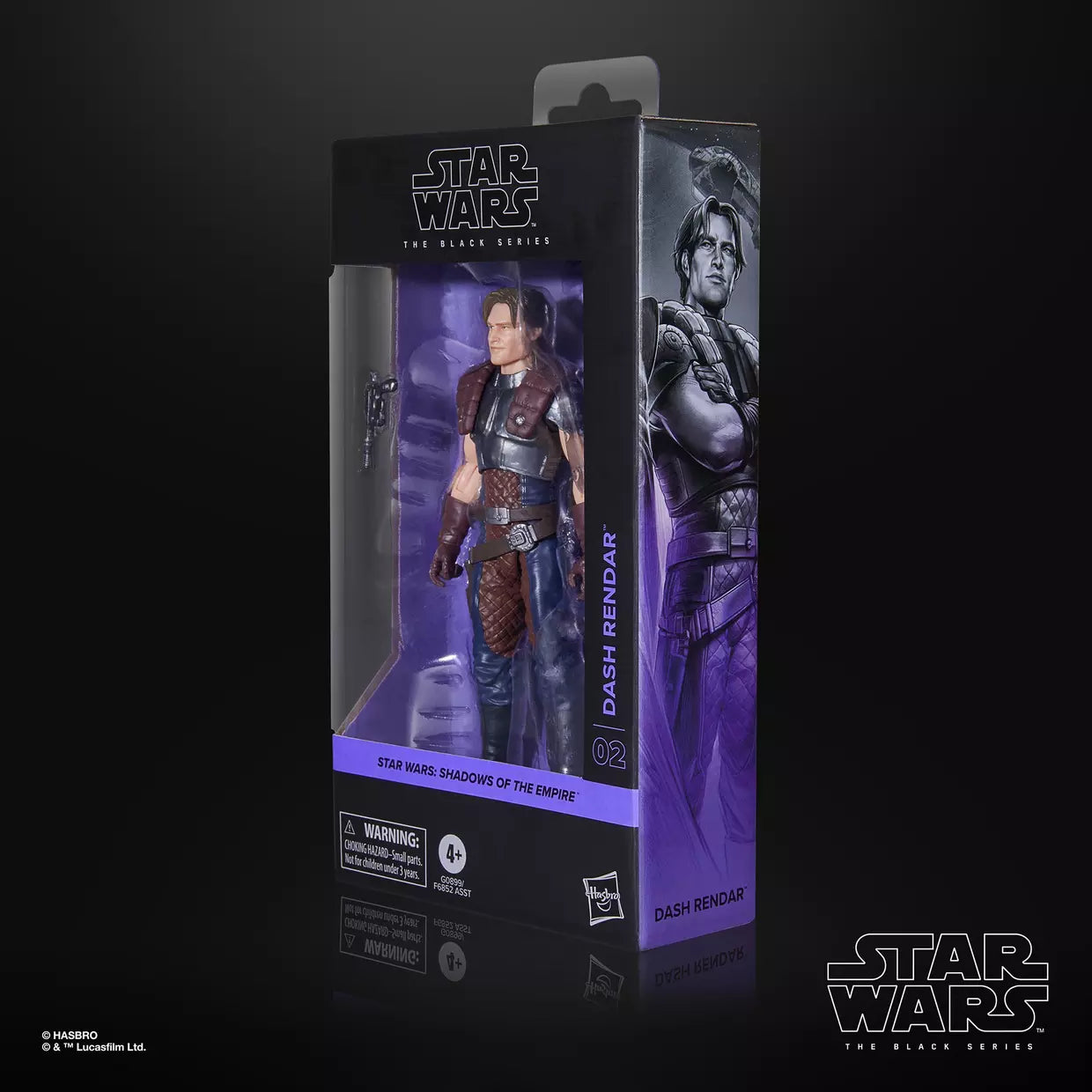 Star Wars: The Black Series 6" Dash Rendar (Shadows of the Empire) Action Figure (Hasbro)