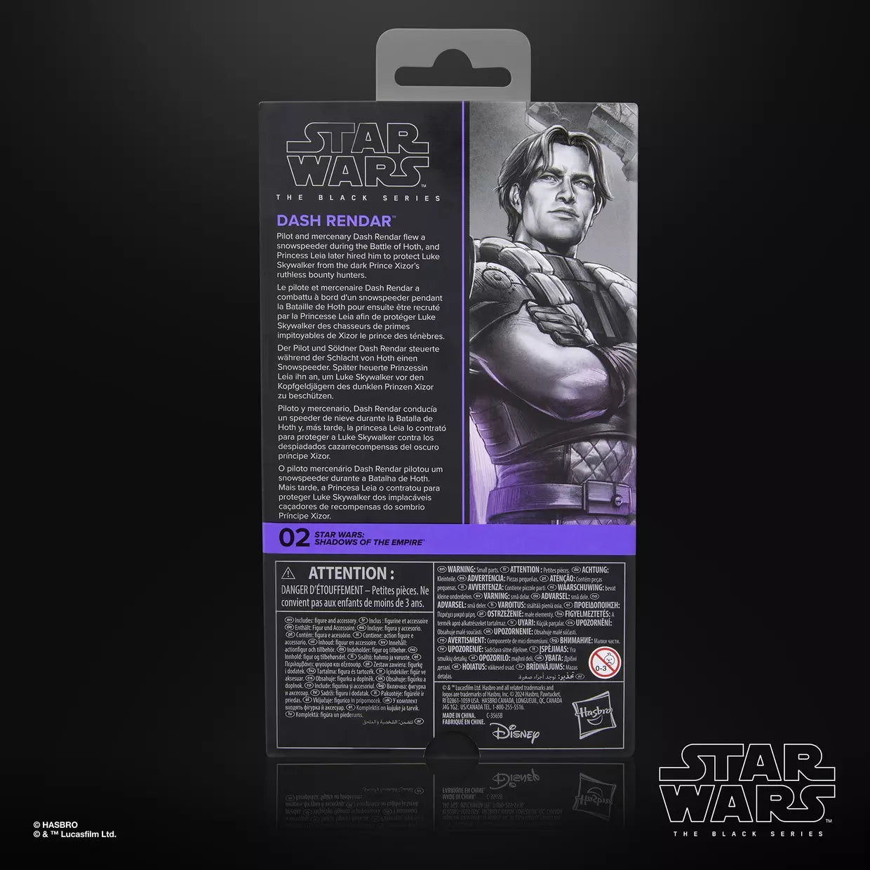 Star Wars: The Black Series 6" Dash Rendar (Shadows of the Empire) Action Figure (Hasbro)