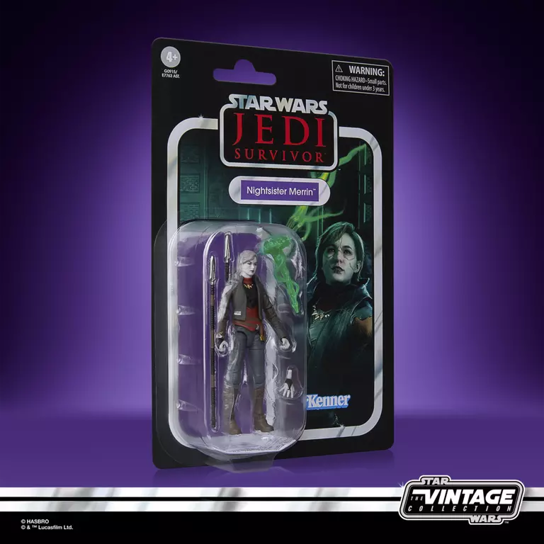 Star Wars: The Vintage Collection Nightsister Merrin (Jedi: Survivor) Action Figure (Hasbro)