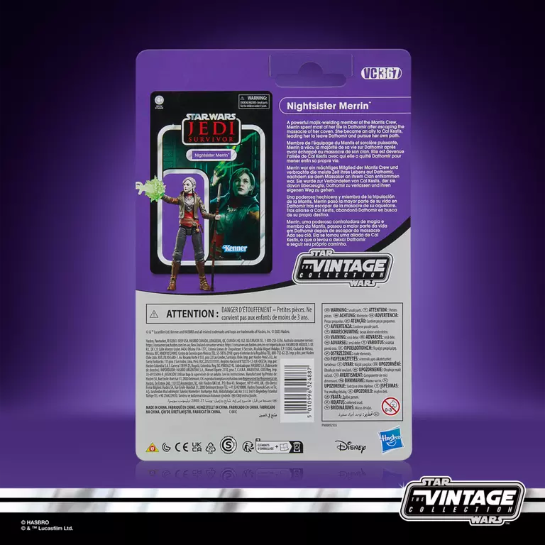 Star Wars: The Vintage Collection Nightsister Merrin (Jedi: Survivor) Action Figure (Hasbro)