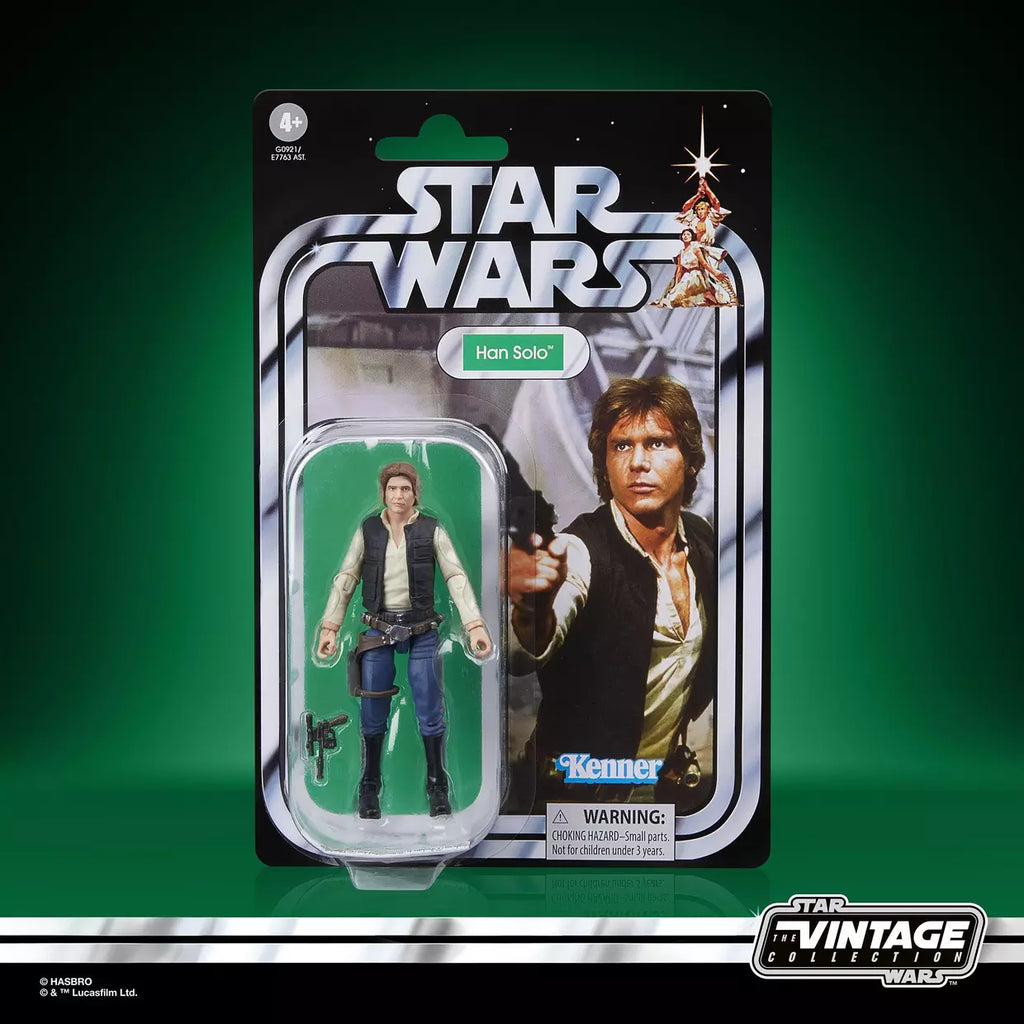 Star Wars: The Vintage Collection Han Solo (A New Hope) Action Figure (Hasbro)