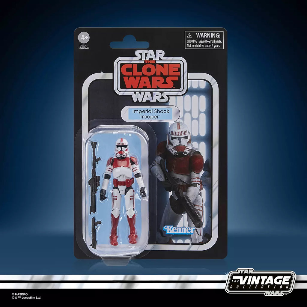 Star Wars: The Vintage Collection Imperial Shock Trooper (The Clone Wars) Action Figure (Hasbro)