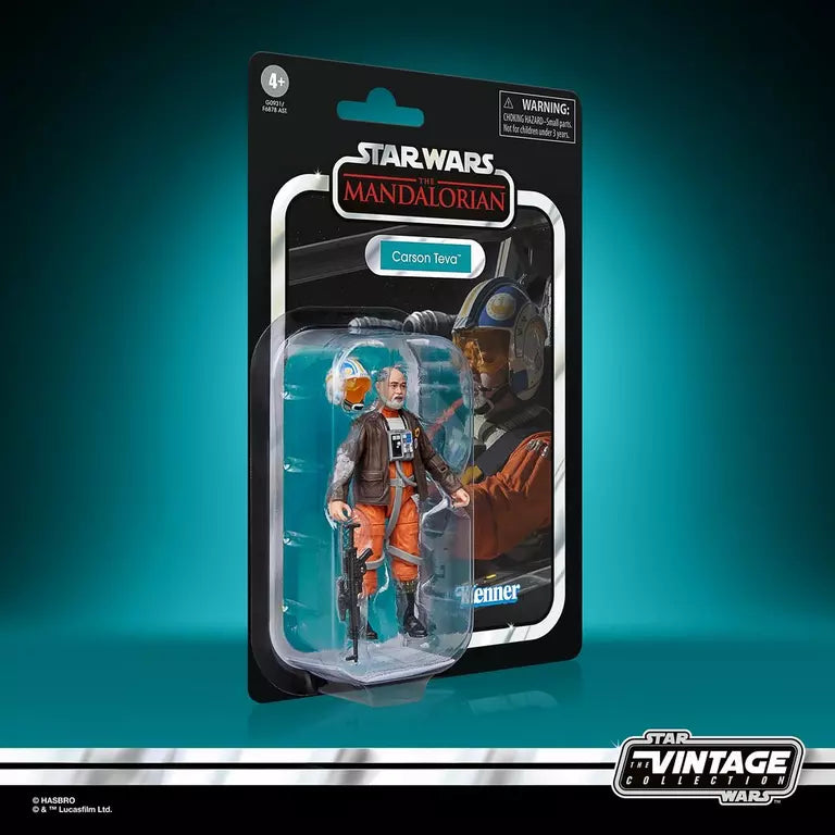 Star Wars: The Vintage Collection Carson Teva (The Mandalorian) Action Figure (Hasbro)