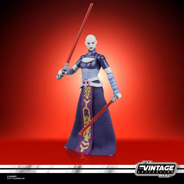 Star Wars: The Vintage Collection Asajj Ventress (The Clone Wars) Action Figure (Hasbro)