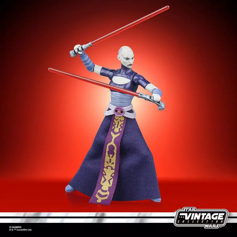 Star Wars: The Vintage Collection Asajj Ventress (The Clone Wars) Action Figure (Hasbro)