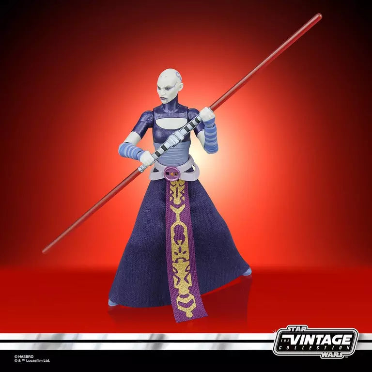 Star Wars: The Vintage Collection Asajj Ventress (The Clone Wars) Action Figure (Hasbro)