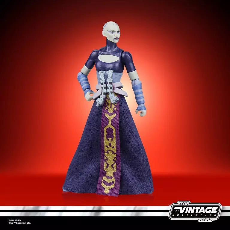 Star Wars: The Vintage Collection Asajj Ventress (The Clone Wars) Action Figure (Hasbro)