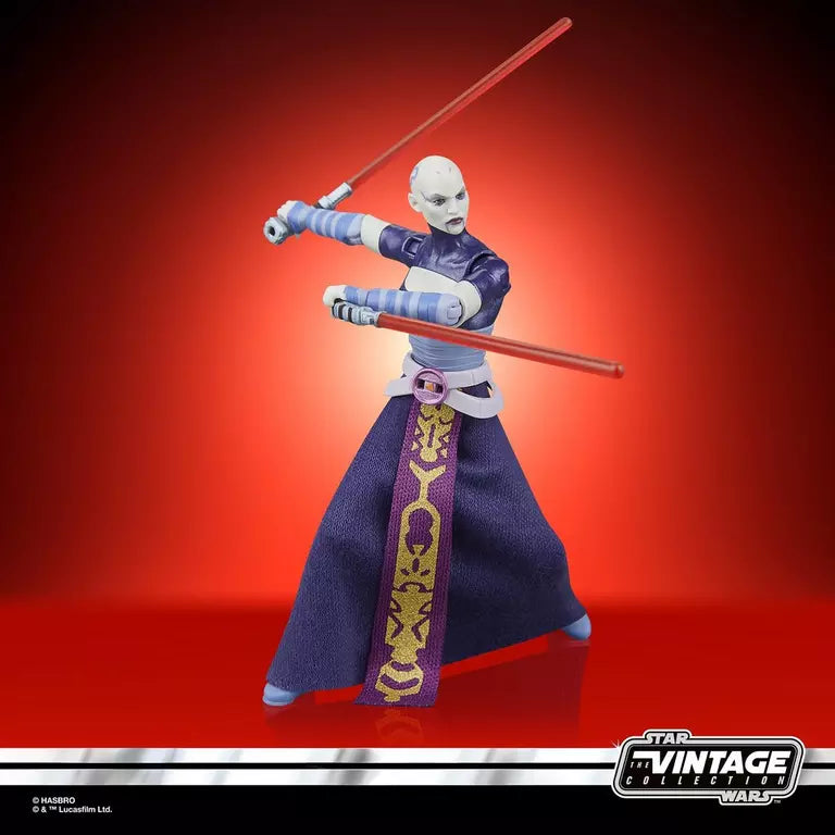 Star Wars: The Vintage Collection Asajj Ventress (The Clone Wars) Action Figure (Hasbro)