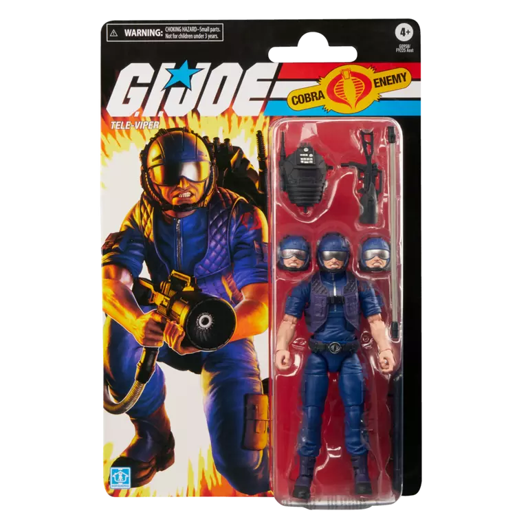 G.I. Joe Classified Series Retro Collection Tele-Viper Action Figure (Hasbro)
