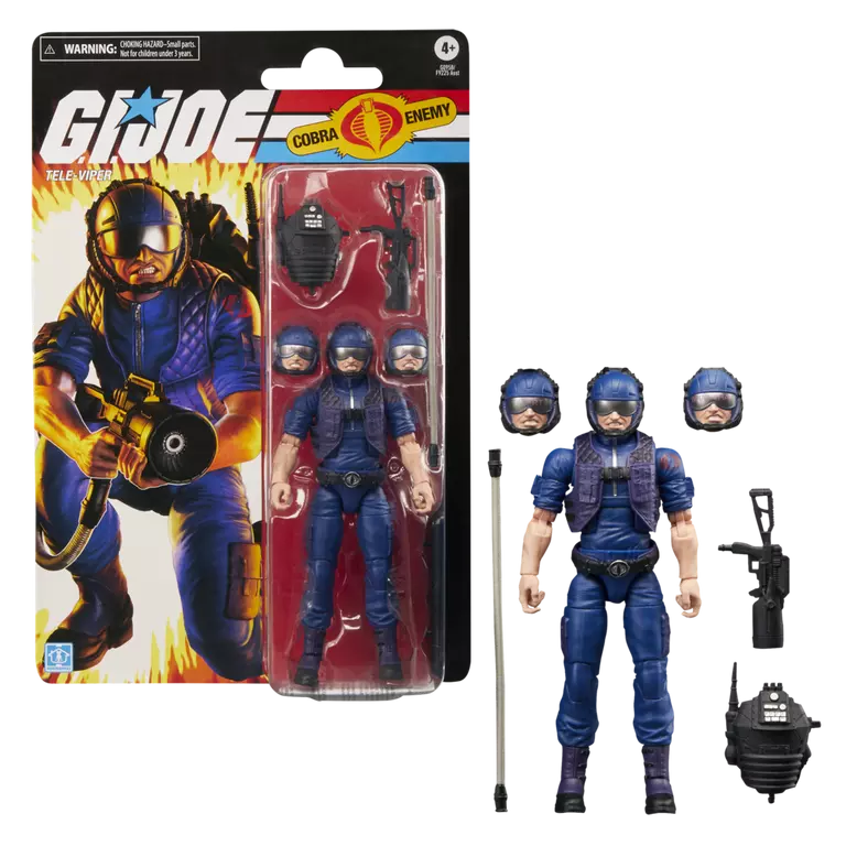 G.I. Joe Classified Series Retro Collection Tele-Viper Action Figure (Hasbro)