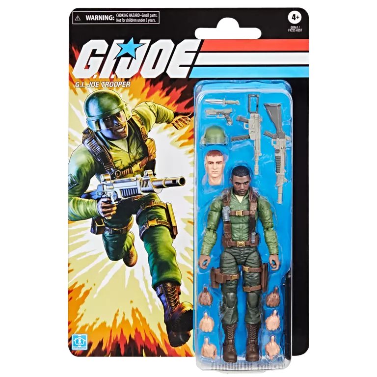 🔥PRESALE🔥G.I. Joe Classified Series Retro Collection Anniversary G.I. Joe Trooper Action Figure (Hasbro)