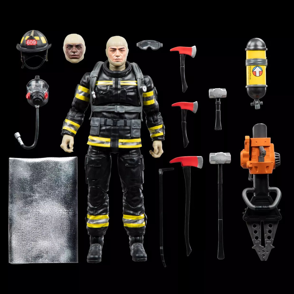 G.I. Joe Classified Series Legacy Collection Search & Rescue Firefighter Action Figure (Hasbro)