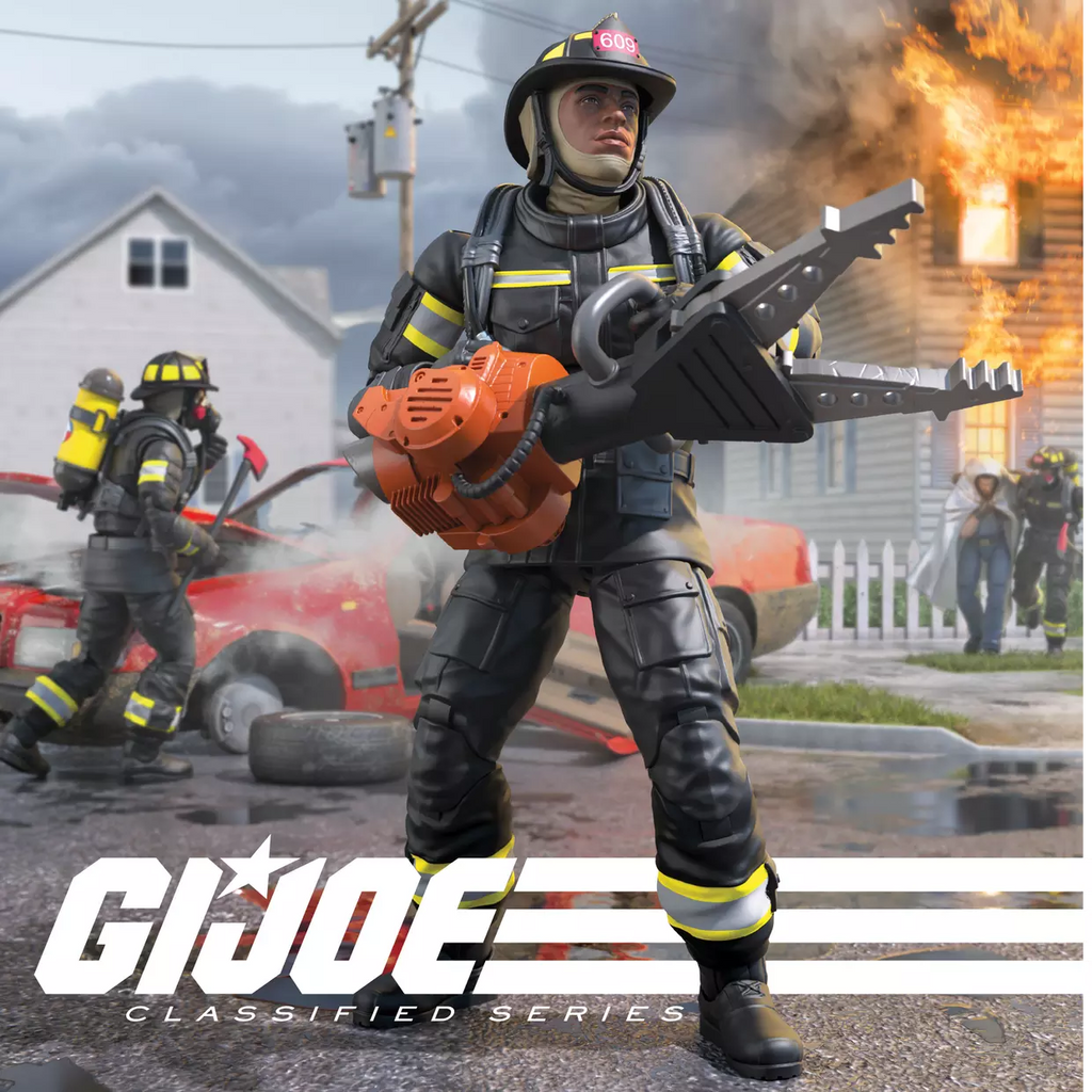 G.I. Joe Classified Series Legacy Collection Search & Rescue Firefighter Action Figure (Hasbro)