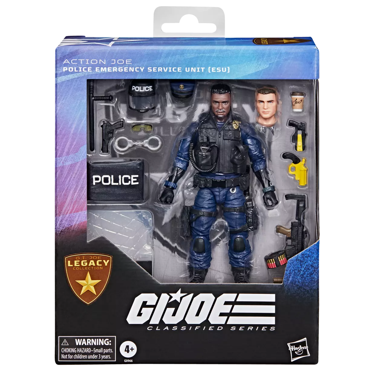 G.I. Joe Classified Series Legacy Collection Police Emergency Service Unit (ESU) Action Figure (Hasbro)