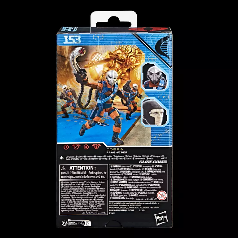 G.I. Joe Classified Series #153 Frag-Viper Action Figure (Hasbro)