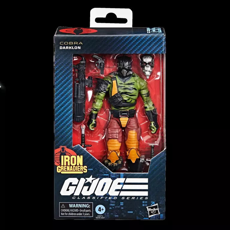 G.I. Joe Classified Series #155 Darklon Action Figure (Hasbro)