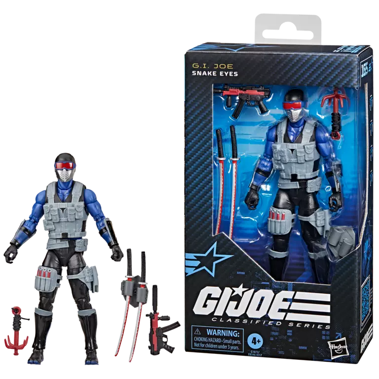 G.I. Joe Classified Series #165 Snake Eyes Action Figure (Hasbro)