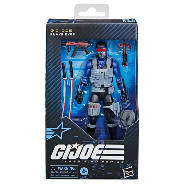 G.I. Joe Classified Series #165 Snake Eyes Action Figure (Hasbro)