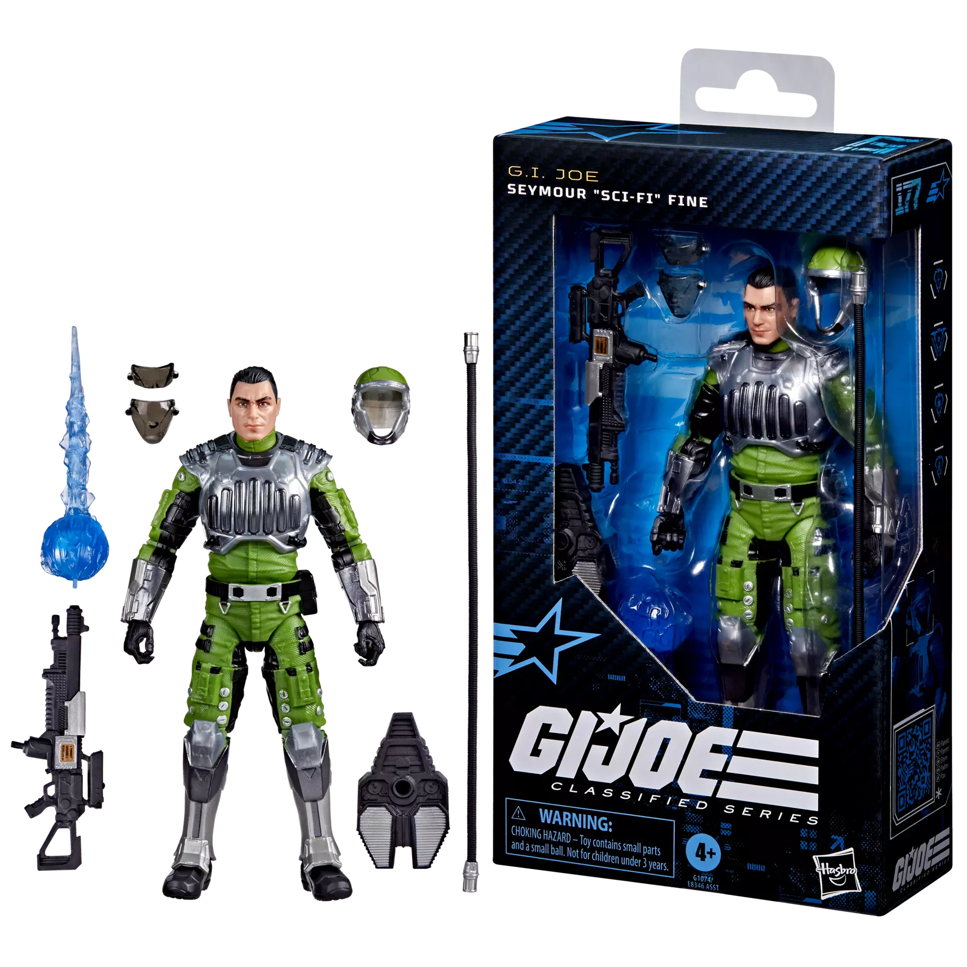 🔥PRESALE🔥 Hasbro G.I. Joe Classified Series #177 Seymour "Sci-Fi" Fine Action Figure (Hasbro)