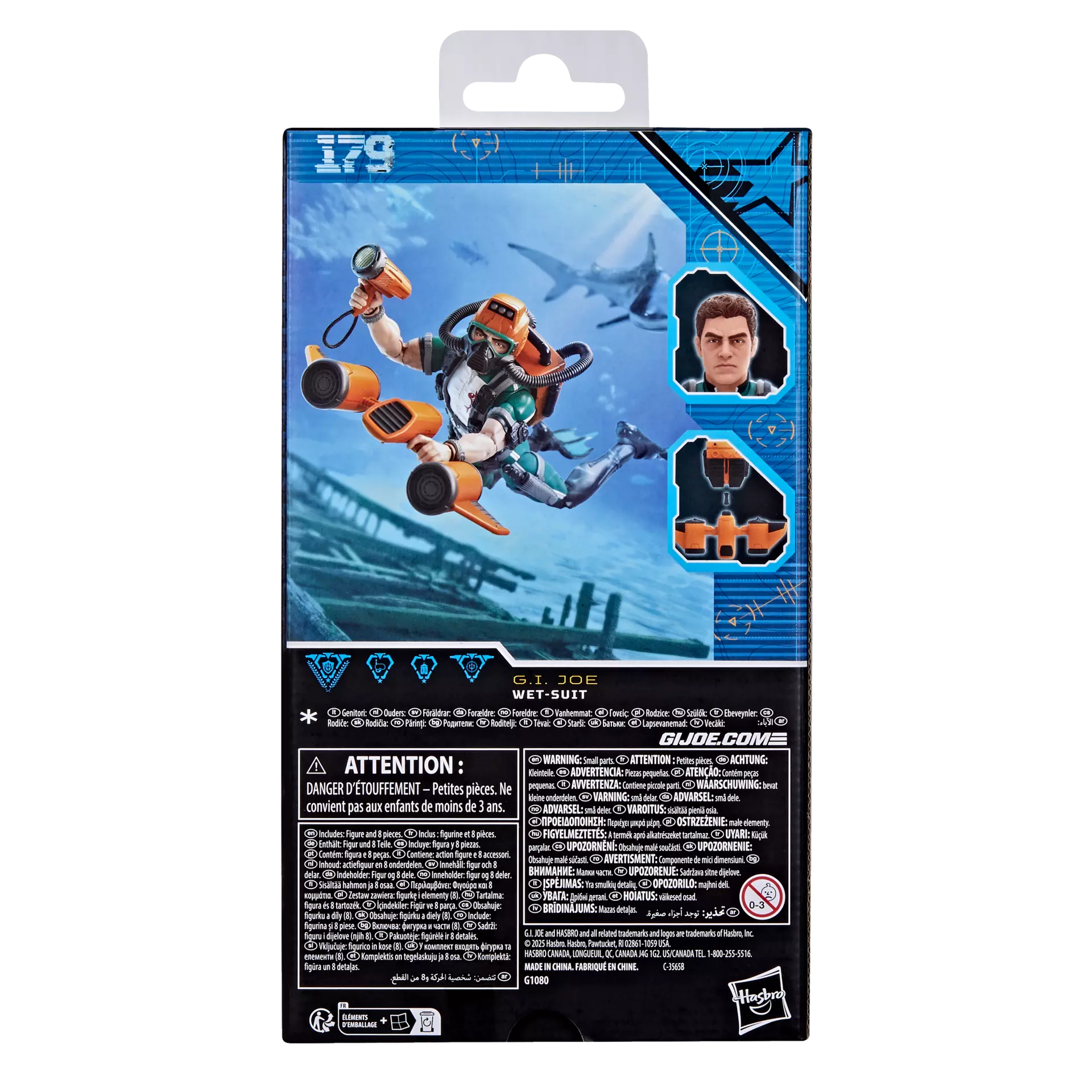 🔥PRESALE🔥 Hasbro G.I. Joe Classified Series #179 Wet-Suit Action Figure (Hasbro)