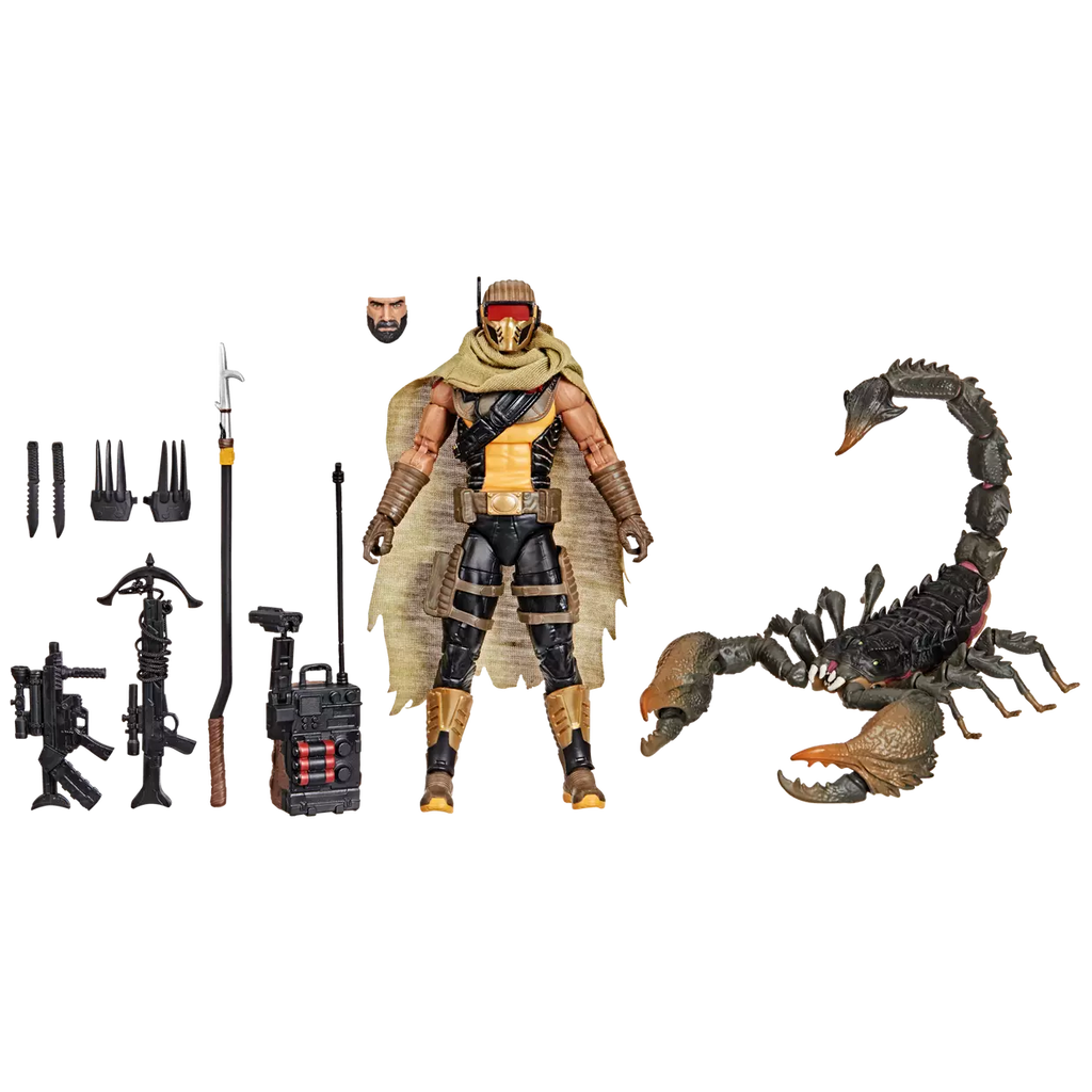 G.I. Joe Classified Series #180 Cobra Desert Scorpion & SKRP10N-25 Action Figure Set (Hasbro)