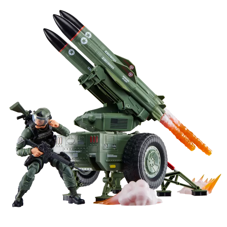 G.I. Joe Classified Series #182 Clayton "Hawk" Abernathy with M.M.S. (Mobile Missile System) Action Figure Set (Hasbro)