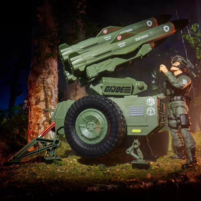 G.I. Joe Classified Series #182 Clayton "Hawk" Abernathy with M.M.S. (Mobile Missile System) Action Figure Set (Hasbro)