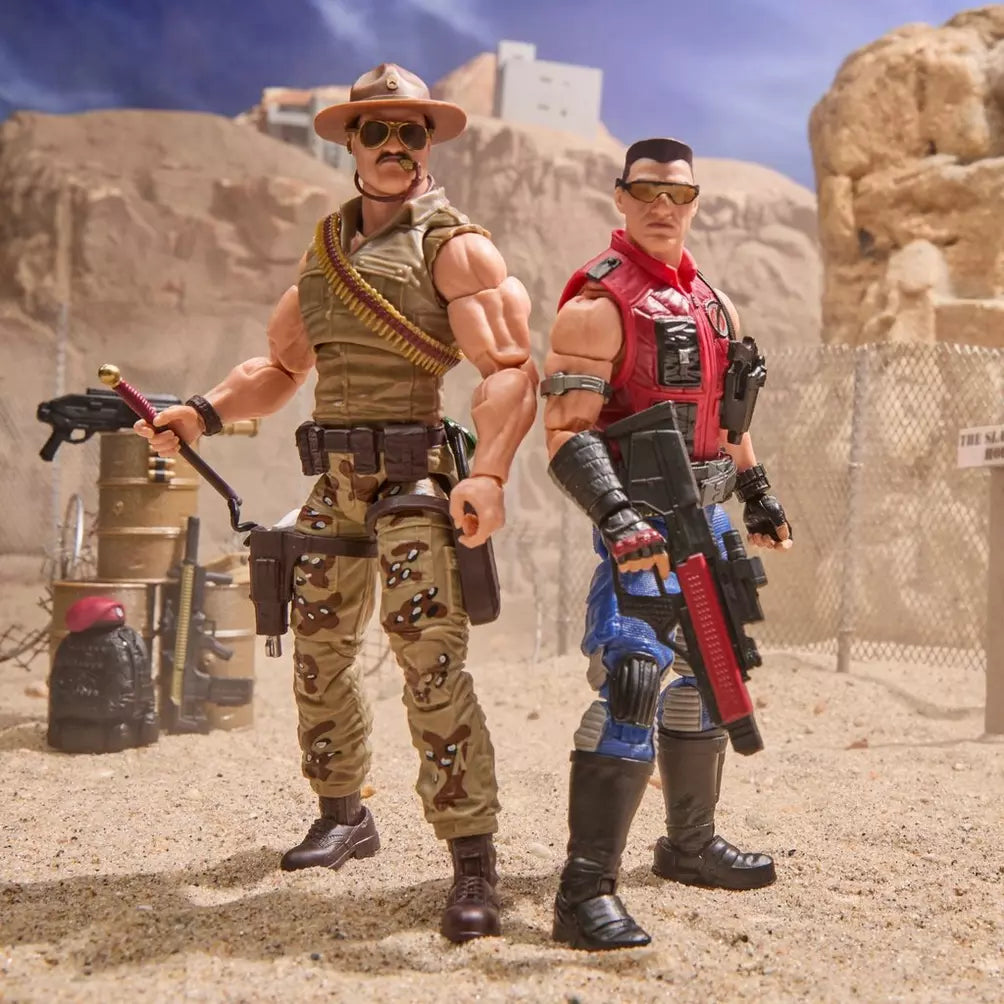 🔥PRESALE🔥G.I. Joe Classified Series #173 Sgt. Slaughter & Felix "Mercer" Stratton Action Figure Two-Pack (Hasbro)