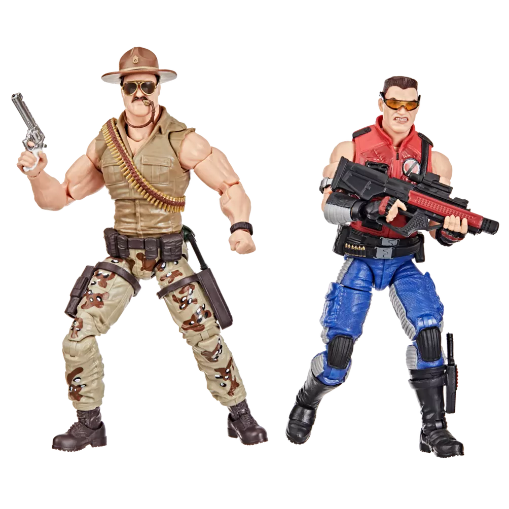 🔥PRESALE🔥G.I. Joe Classified Series #173 Sgt. Slaughter & Felix "Mercer" Stratton Action Figure Two-Pack (Hasbro)