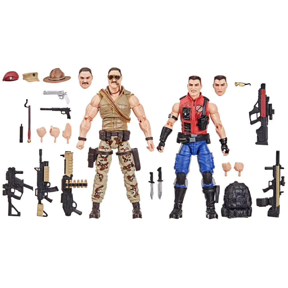 🔥PRESALE🔥G.I. Joe Classified Series #173 Sgt. Slaughter & Felix "Mercer" Stratton Action Figure Two-Pack (Hasbro)