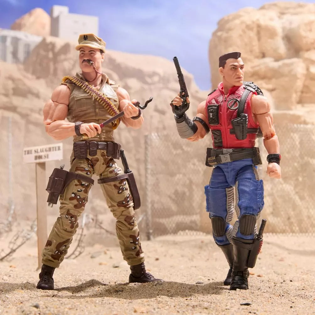 🔥PRESALE🔥G.I. Joe Classified Series #173 Sgt. Slaughter & Felix "Mercer" Stratton Action Figure Two-Pack (Hasbro)