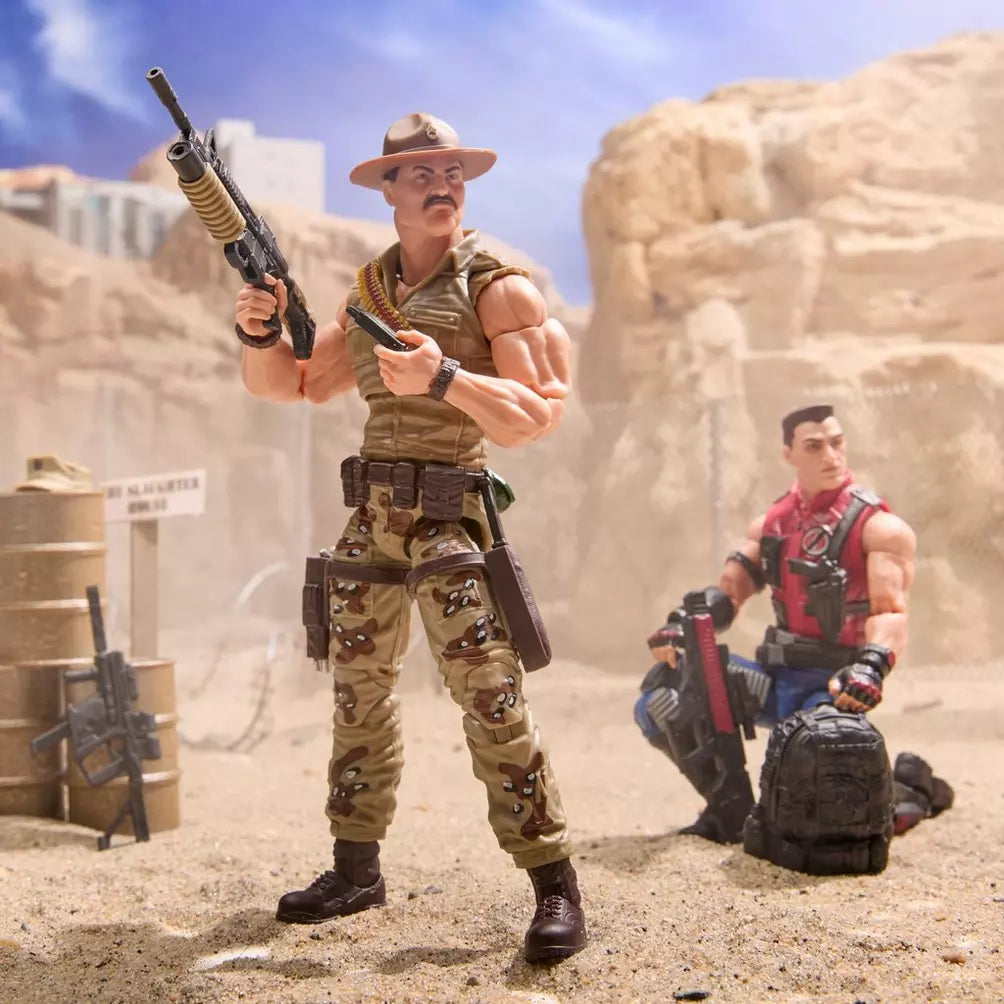 🔥PRESALE🔥G.I. Joe Classified Series #173 Sgt. Slaughter & Felix "Mercer" Stratton Action Figure Two-Pack (Hasbro)