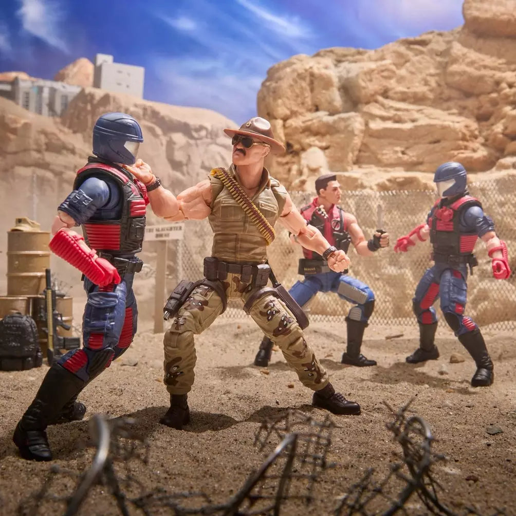 🔥PRESALE🔥G.I. Joe Classified Series #173 Sgt. Slaughter & Felix "Mercer" Stratton Action Figure Two-Pack (Hasbro)