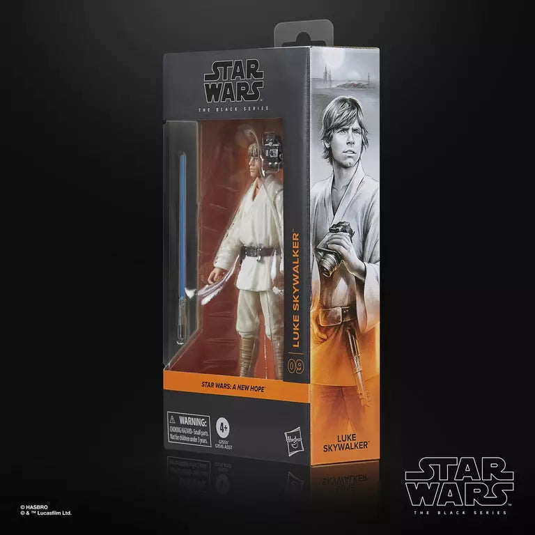 Star Wars The Black Series A New Hope Luke Skywalker 6-Inch Action Figure (Hasbro)