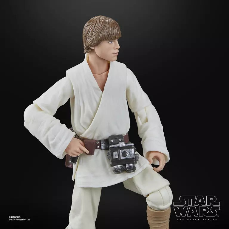 Star Wars The Black Series A New Hope Luke Skywalker 6-Inch Action Figure (Hasbro)